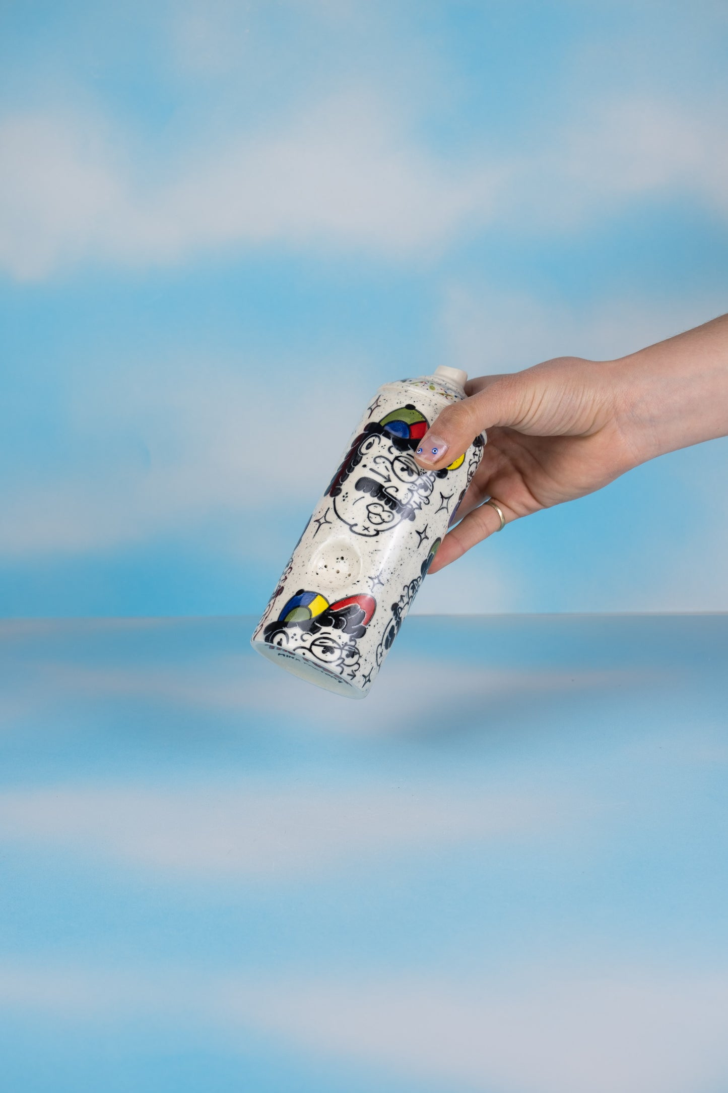 Hand painted Ceramic Can 420 - MINX Factory