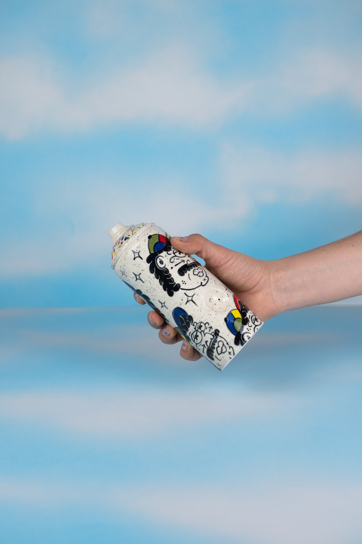 Hand painted Ceramic Can 420 - MINX Factory