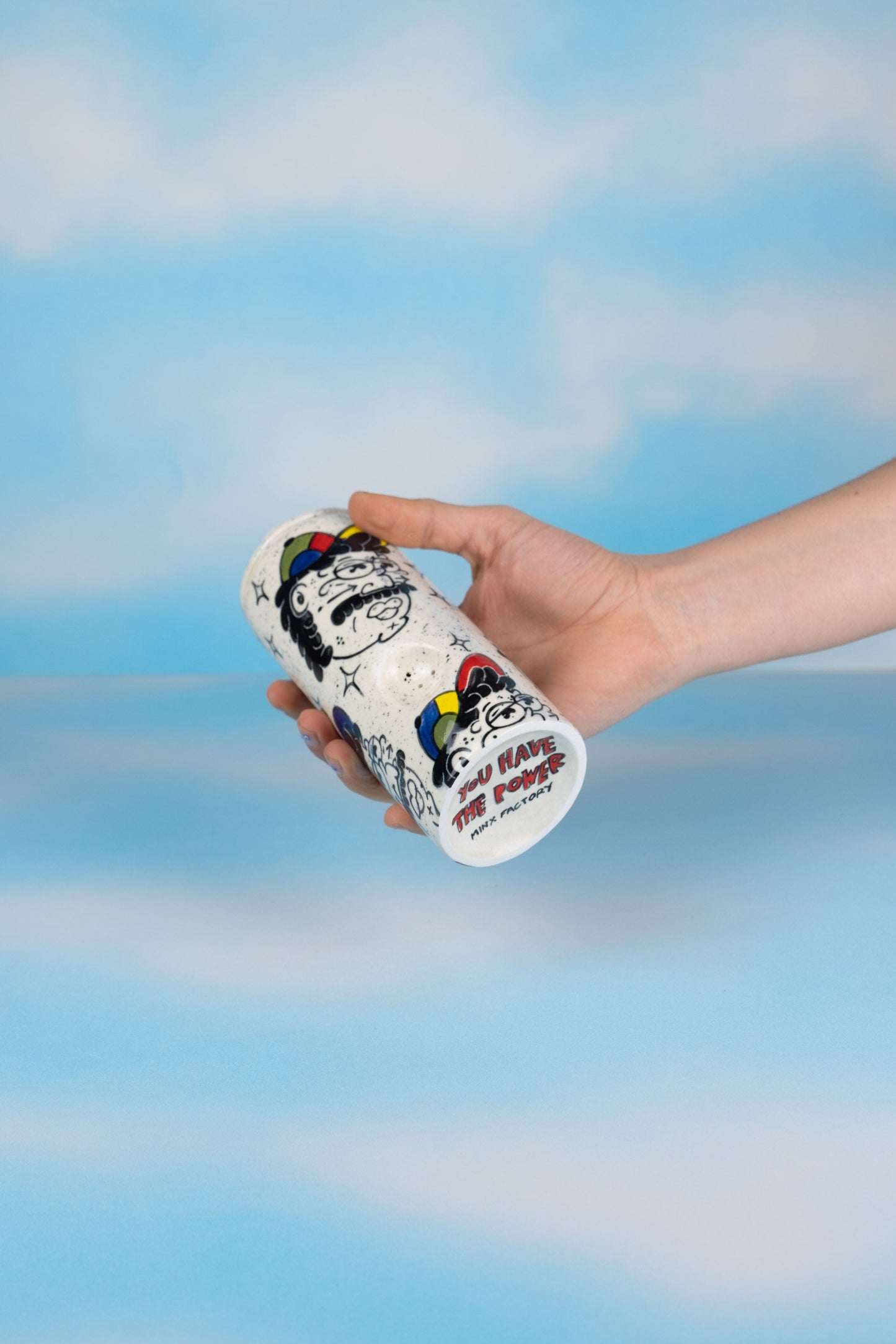 Hand painted Ceramic Can 420 - MINX Factory