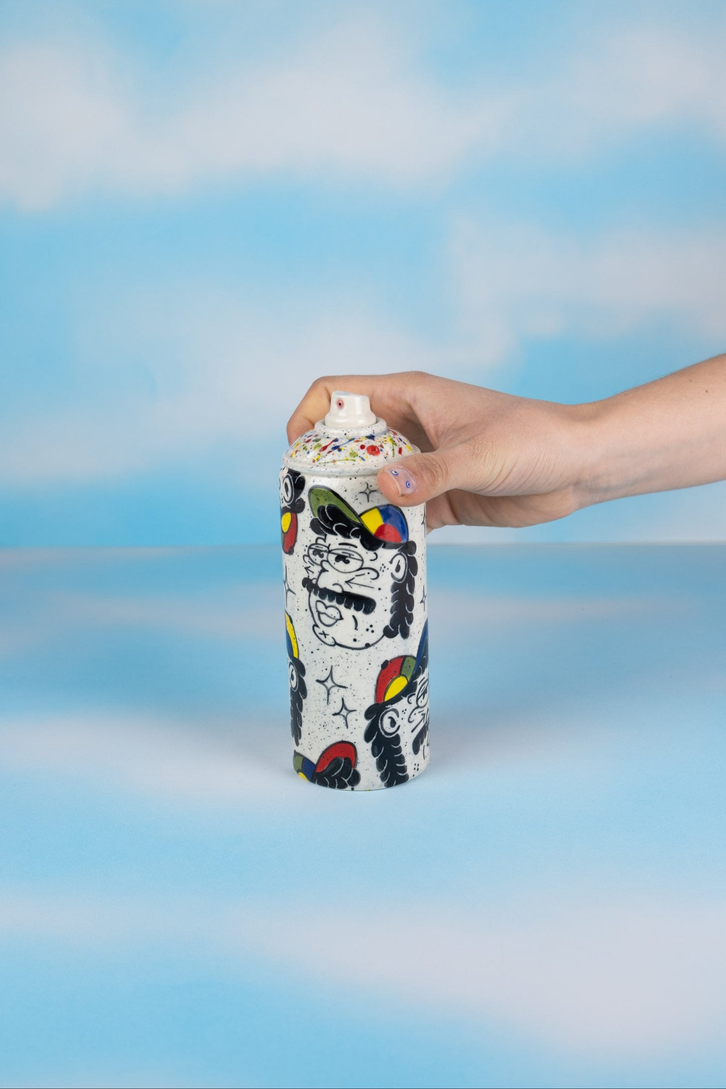 Hand painted Ceramic Can 420 - MINX Factory