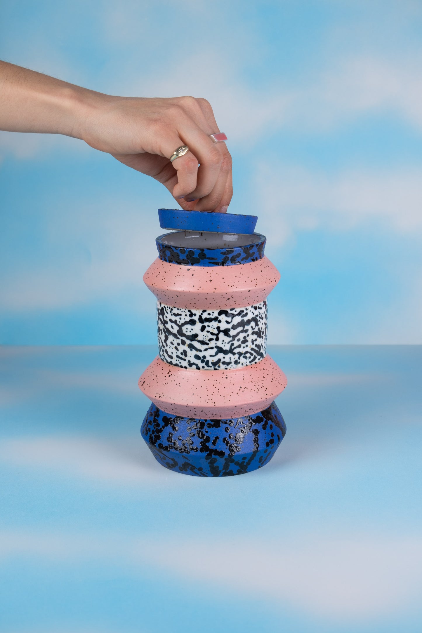 Geometric Cookie Jar - MINX Factory