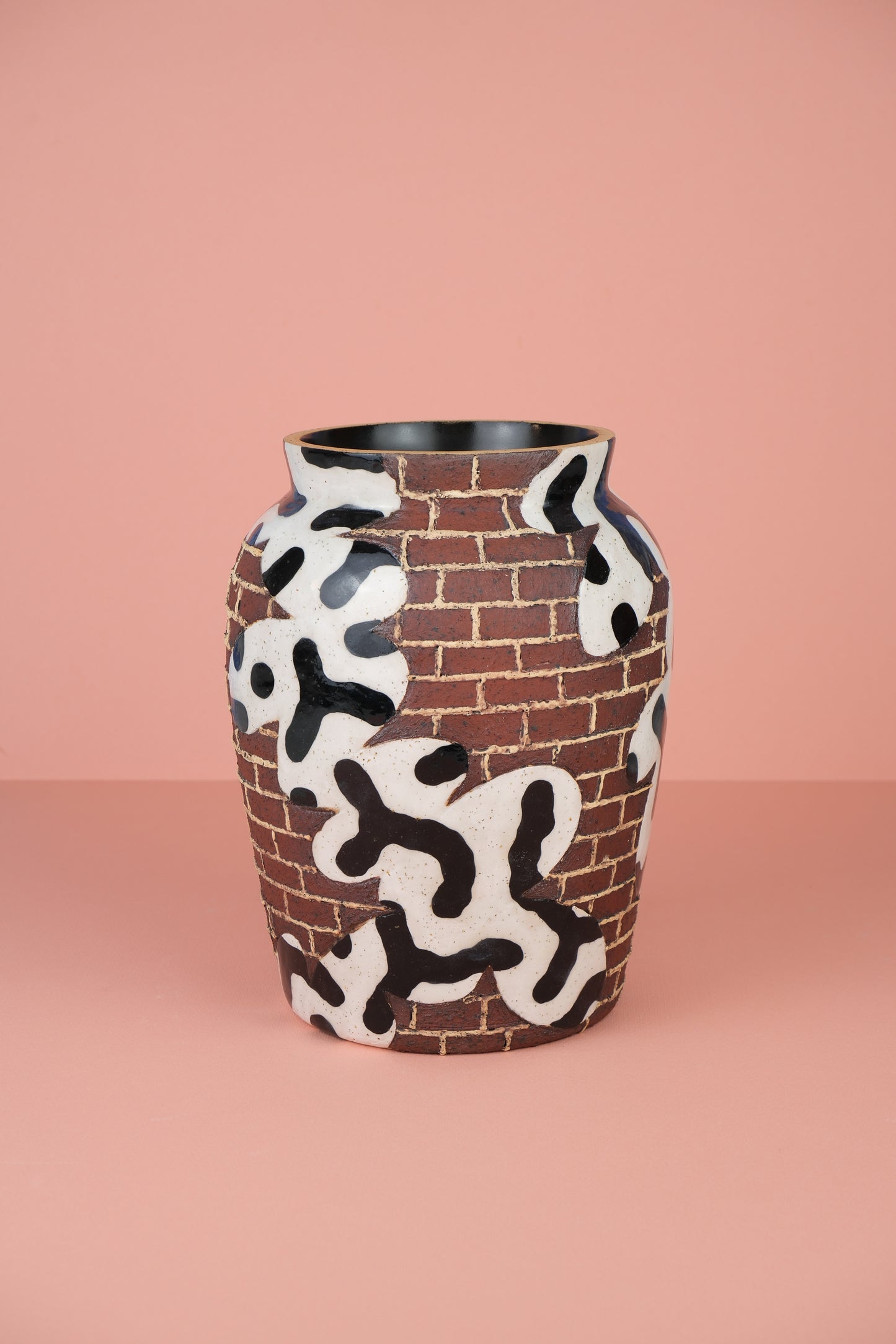 A Tribute to the Streets Stoneware Vase