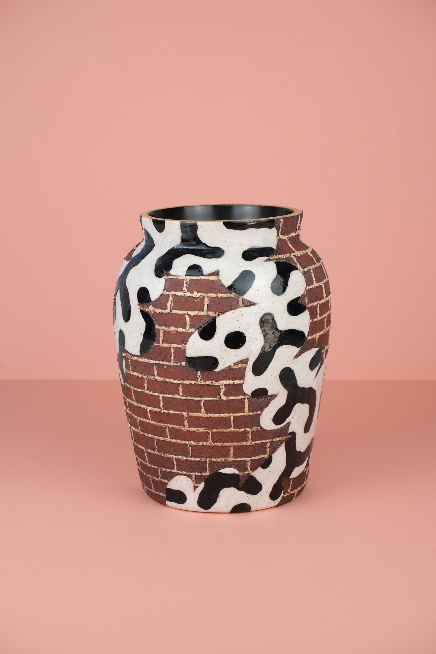 A Tribute to the Streets Stoneware Vase