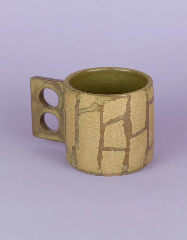 Green Bambu Ceramic Mug - MINX Factory