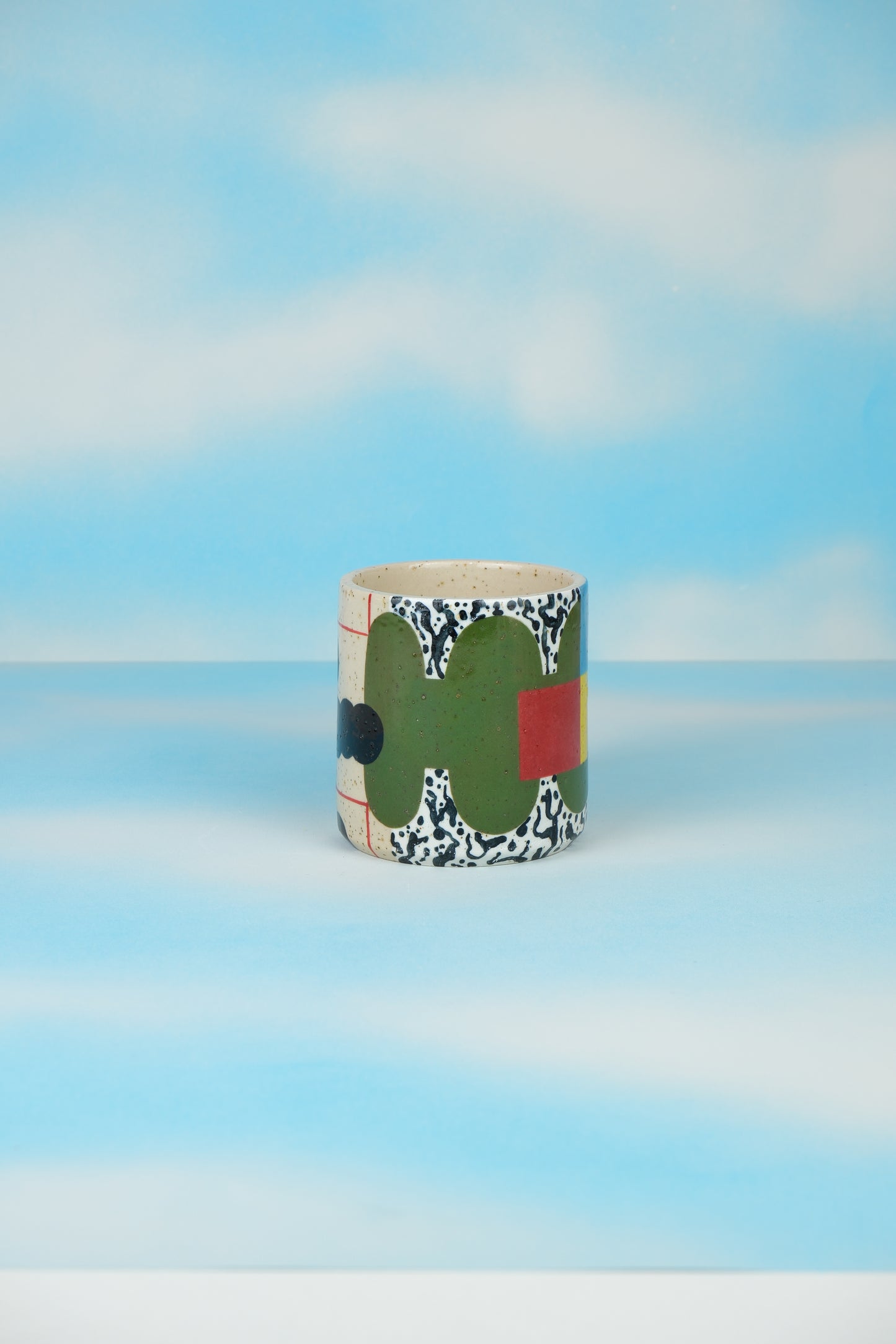 Collage Stoneware Mug