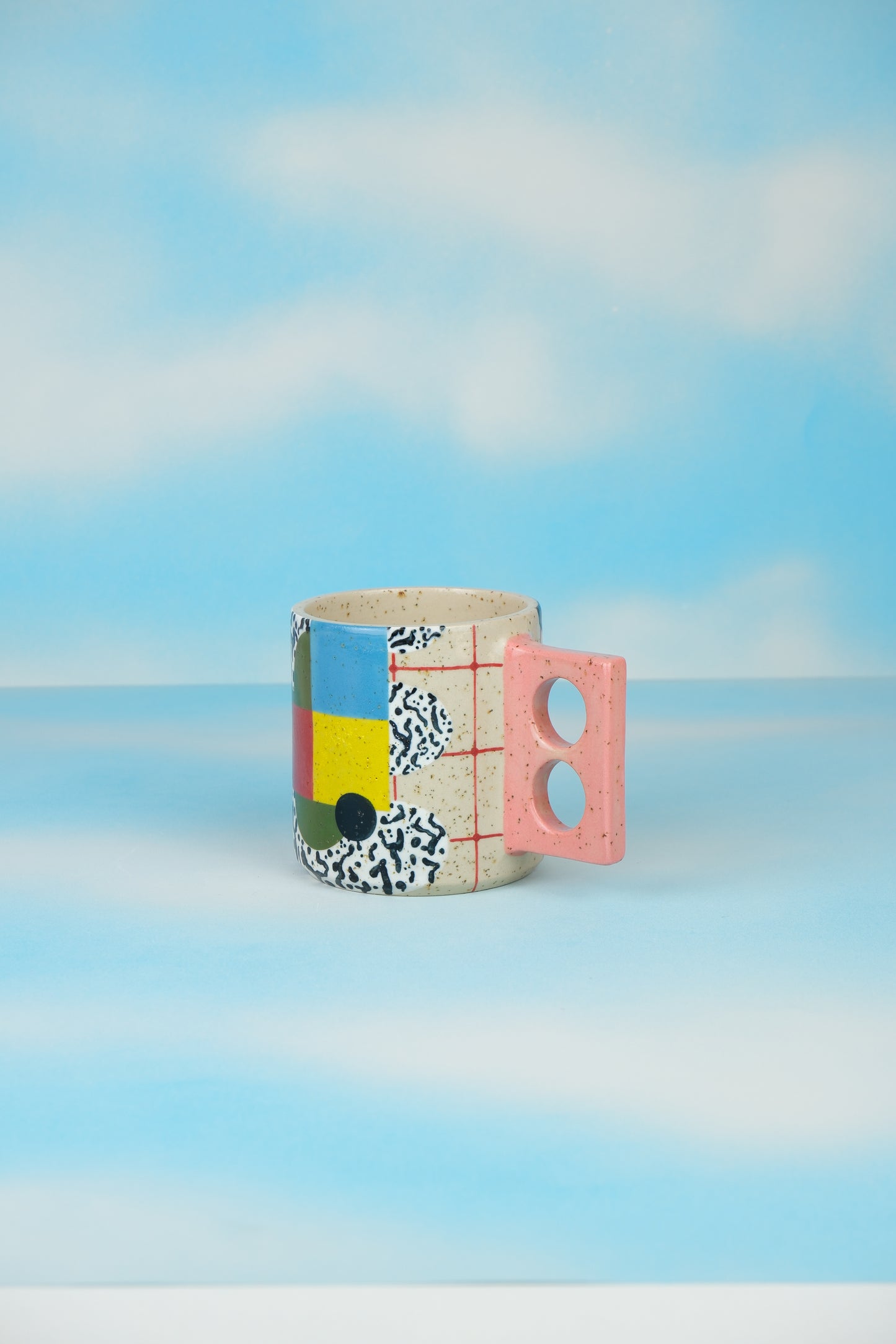 Collage Stoneware Mug