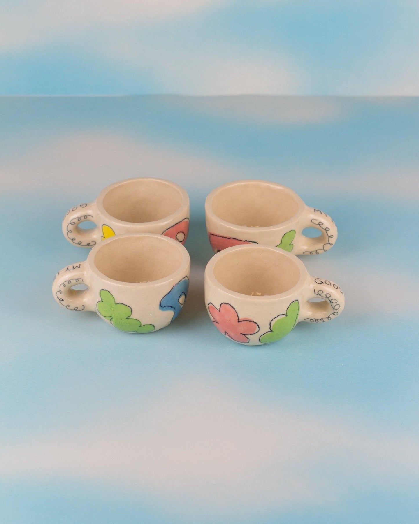 Espresso mini hand built mug - MINX Factory