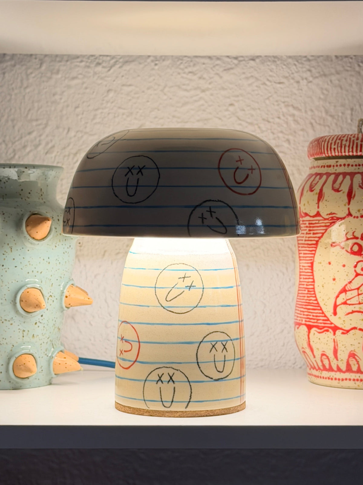 Notebook Mushroom Lamp