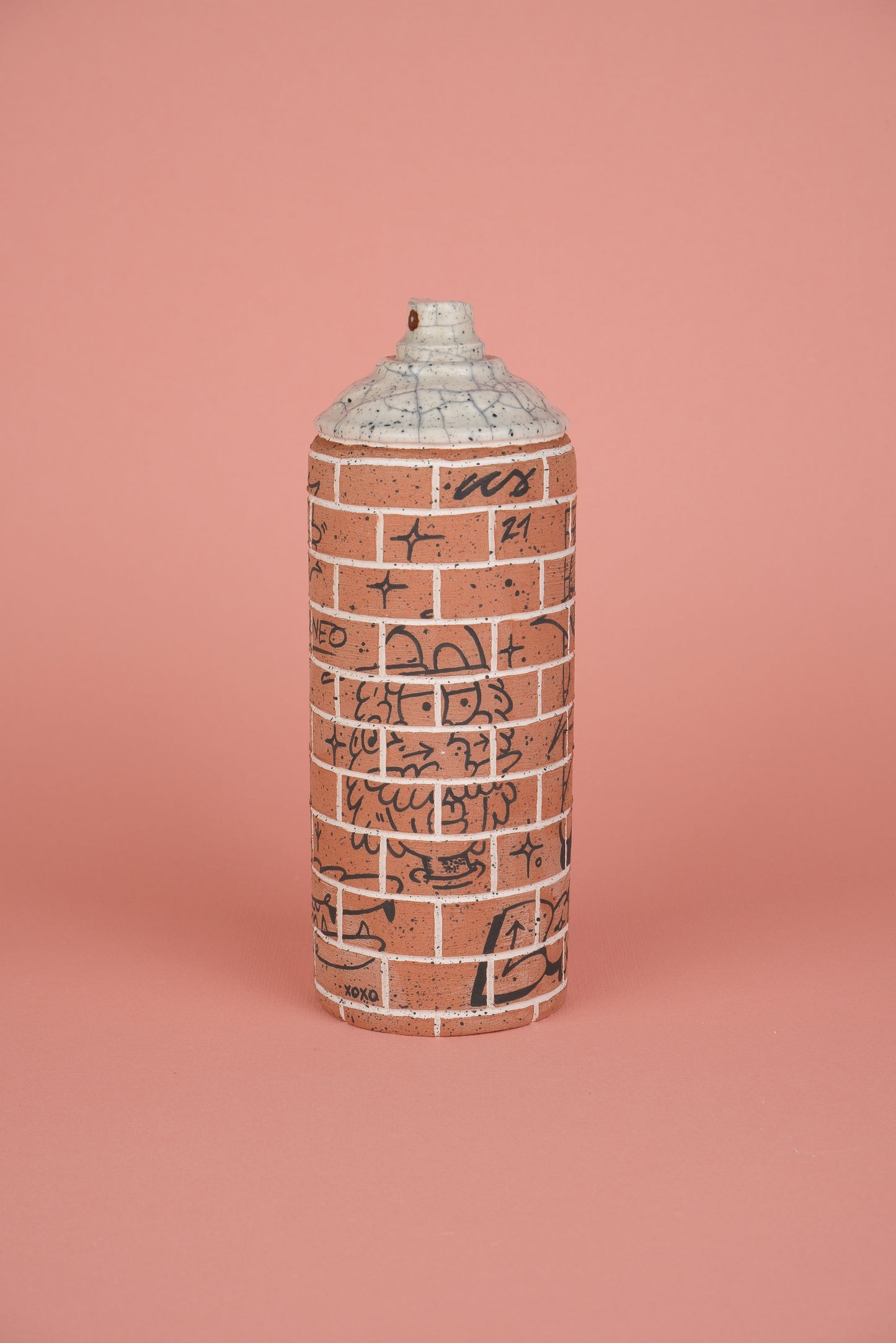 Brick Ceramic Can