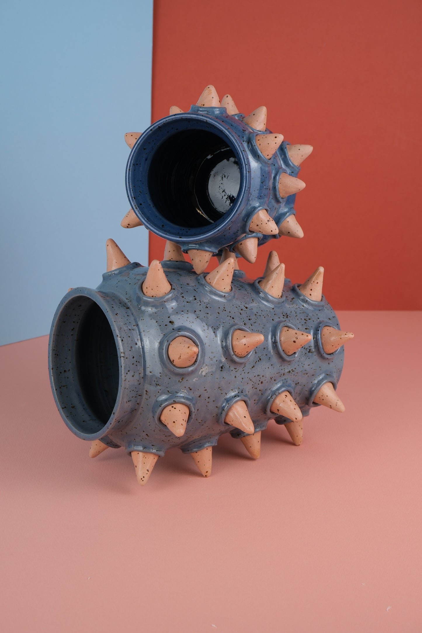 Spiked Vase -Purple
