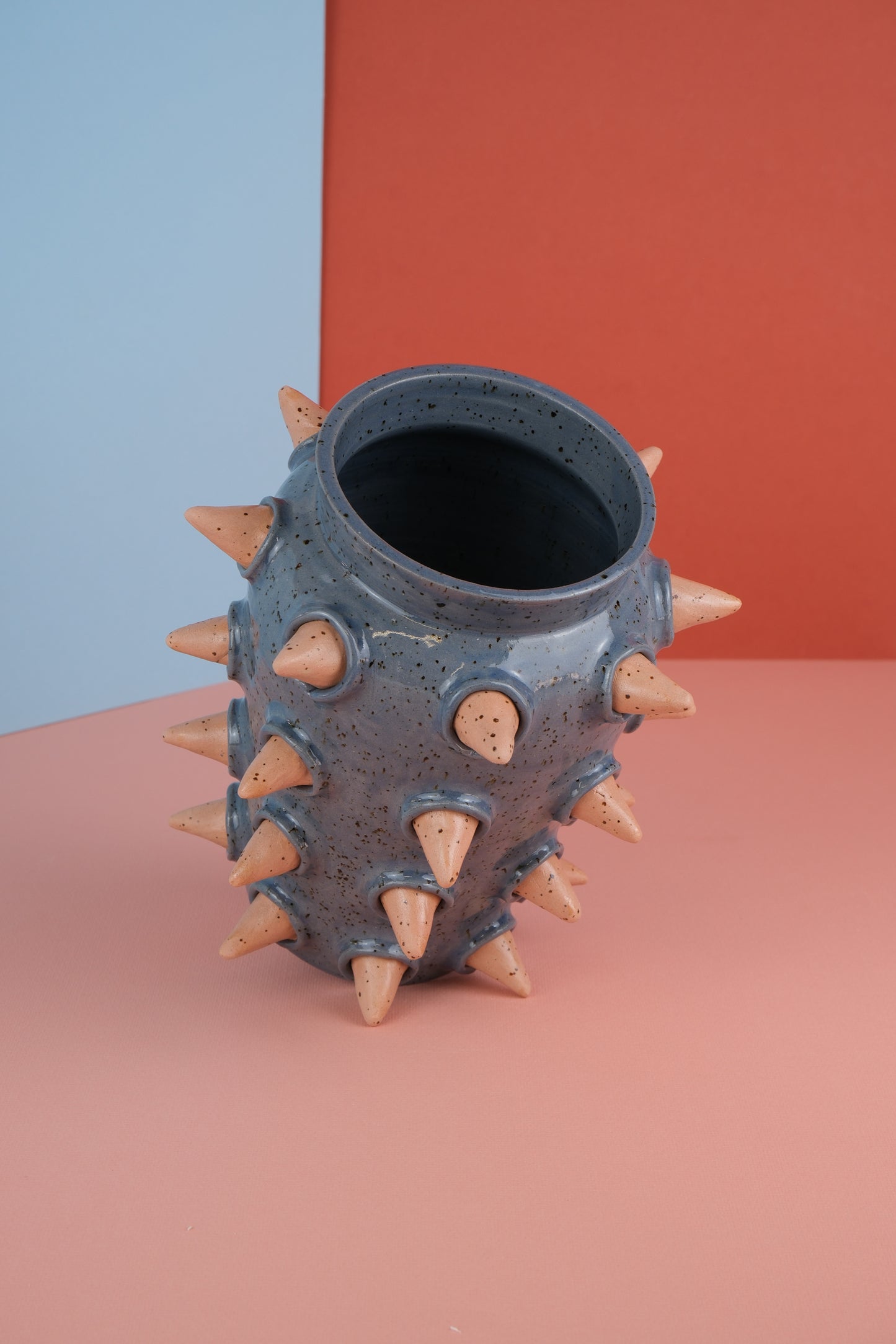 Spiked Vase -Purple