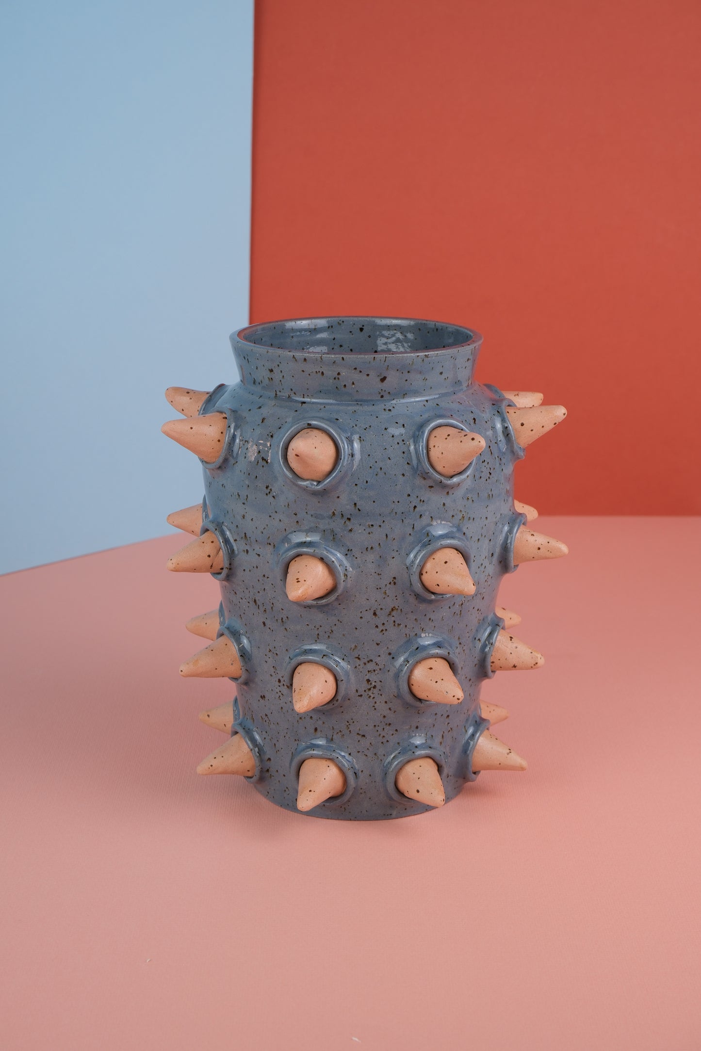 Spiked Vase -Purple
