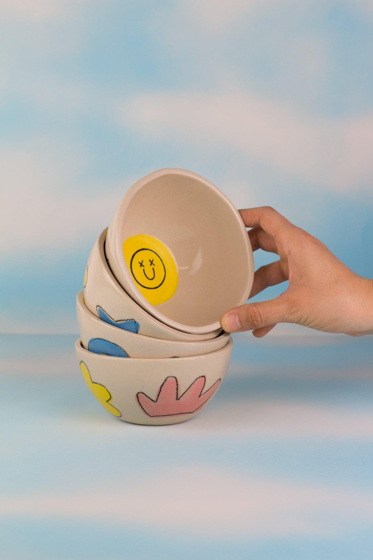Pastel Shapes Breakfast Bowl - MINX Factory