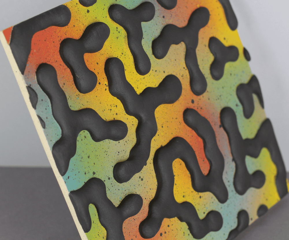 Rainbow Volume Tile - Made to order - MINX Factory