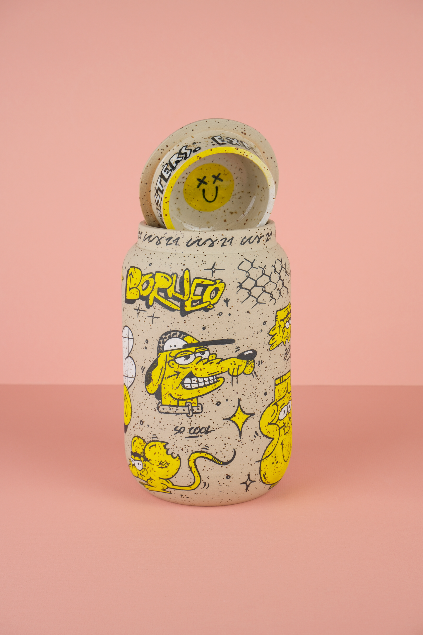 Street Dog - Lidded Jar