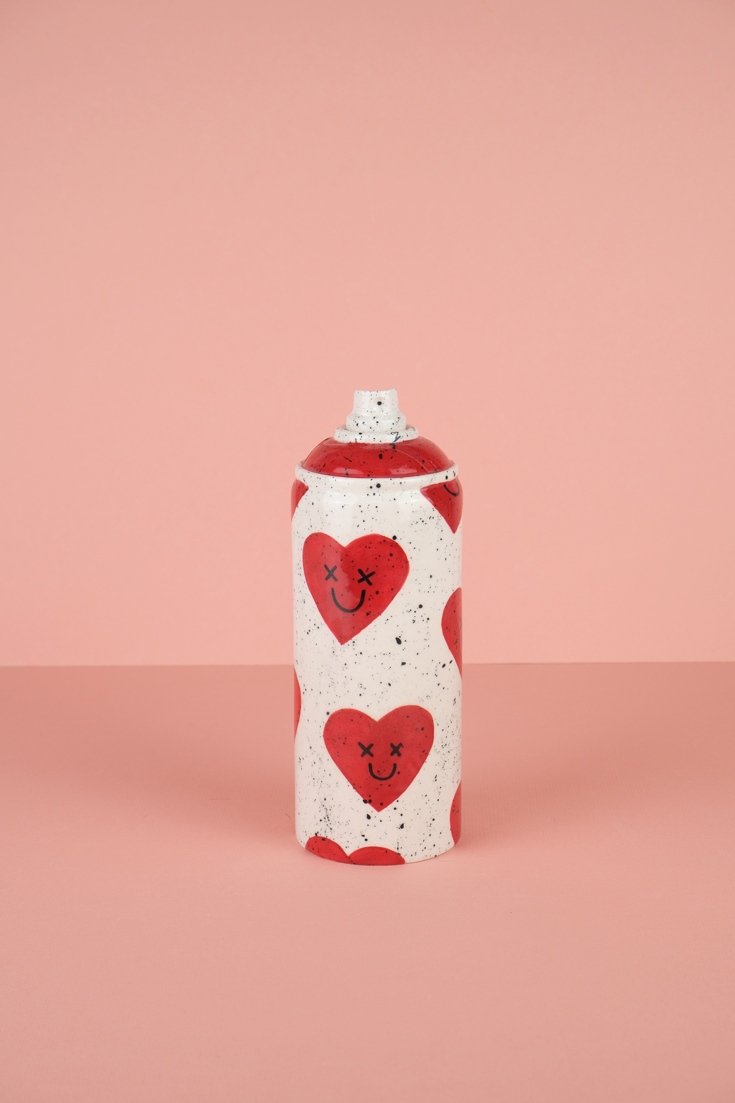 Valentines Ceramic Can