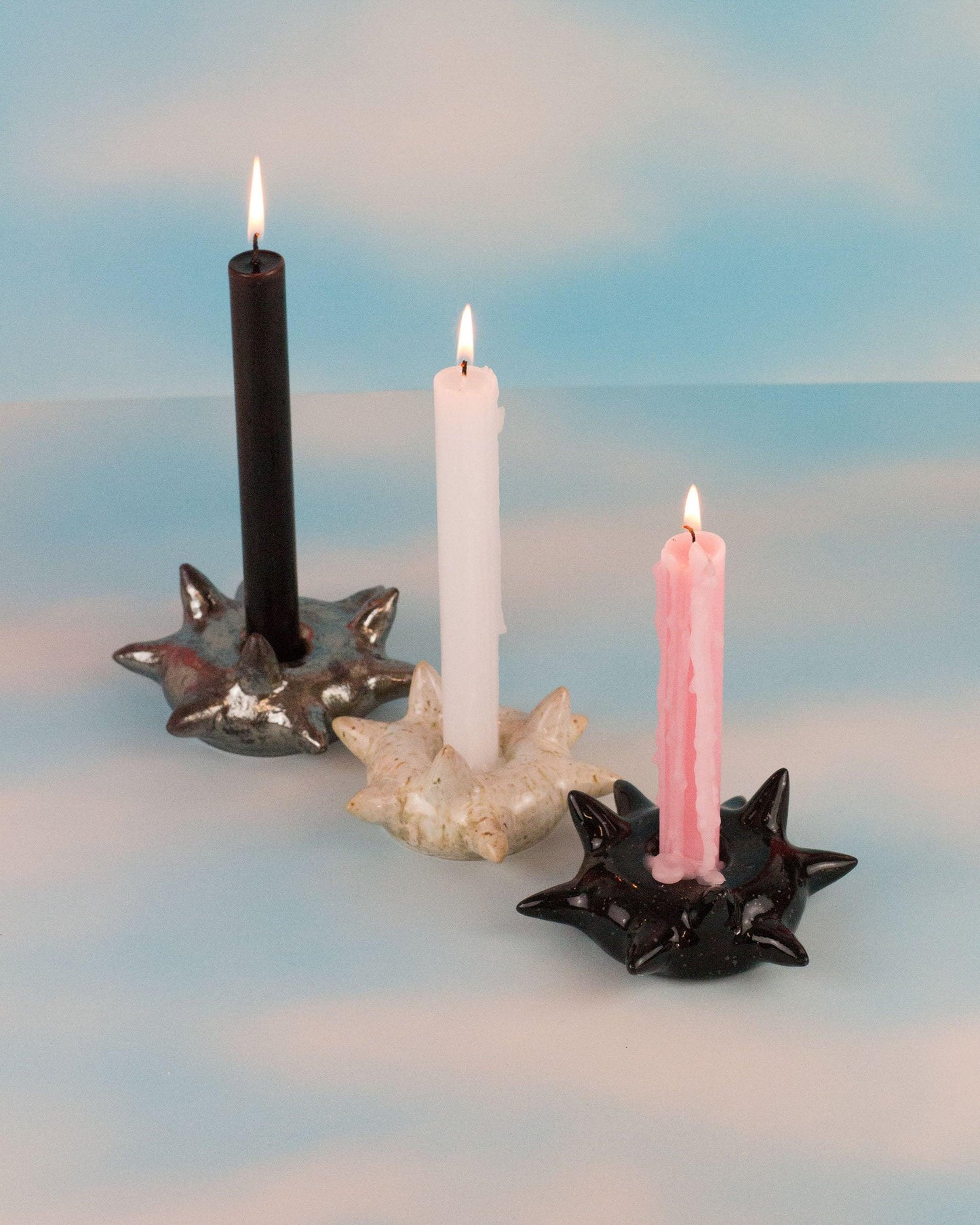 Spikes Donut Candle Holders - MINX Factory