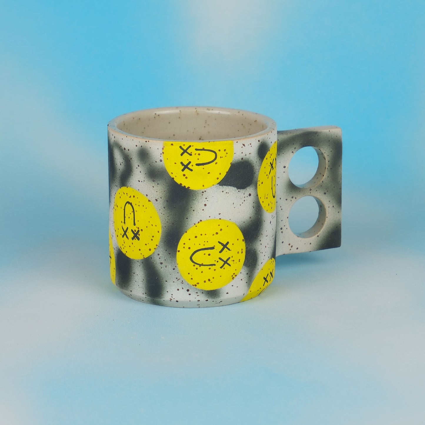 Smiley Graffiti Mug