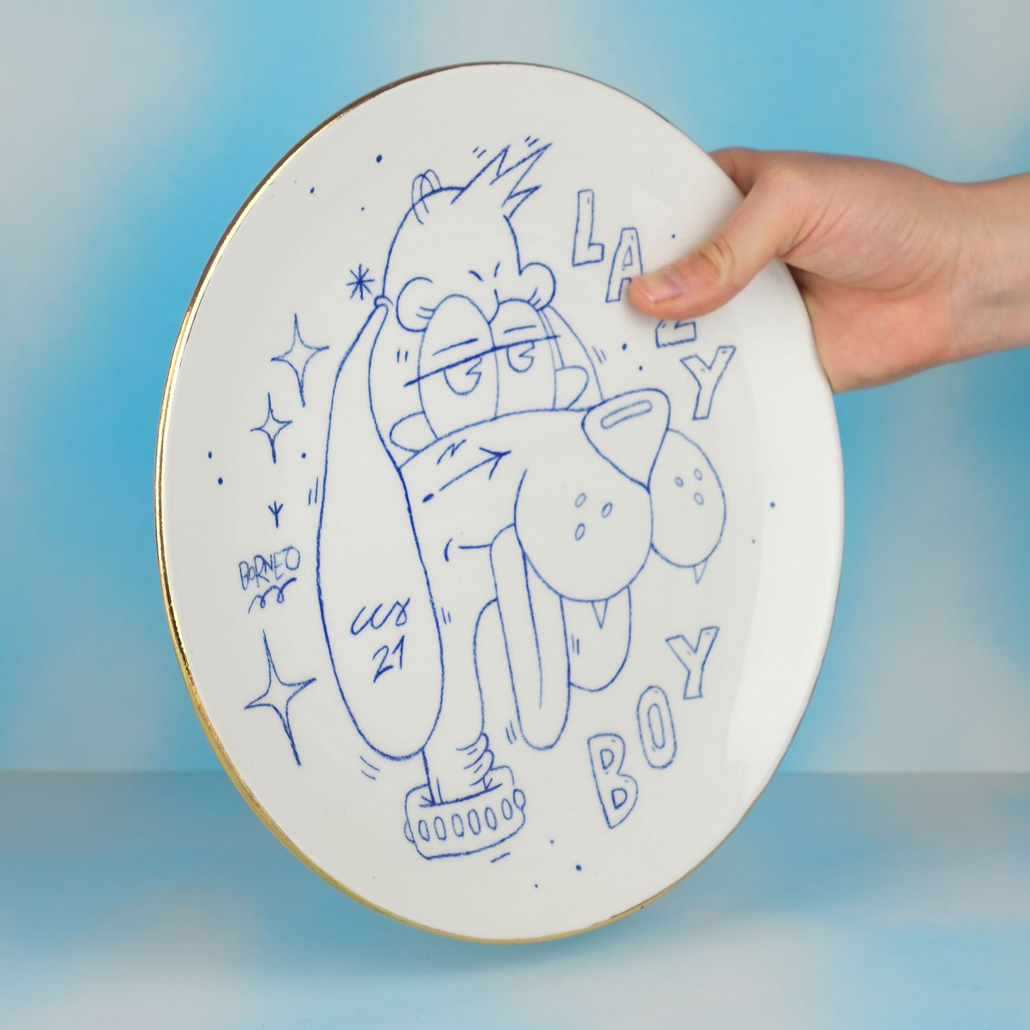 Borneo Plate - Lazy Boy