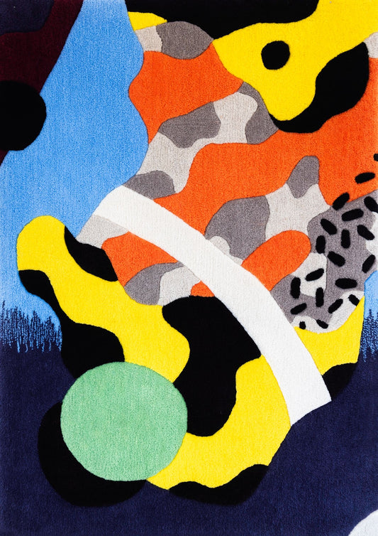 Shapes Tufted Rug ·  Borneo + Maria Kessler