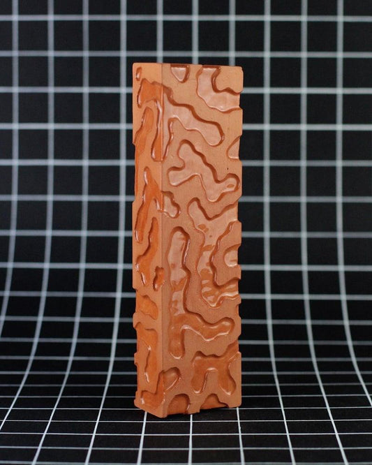 Sculptural hand craved brick - MINX Factory