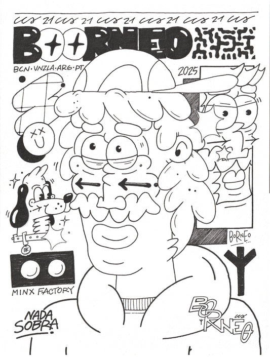 Borneo Character Drawing 2