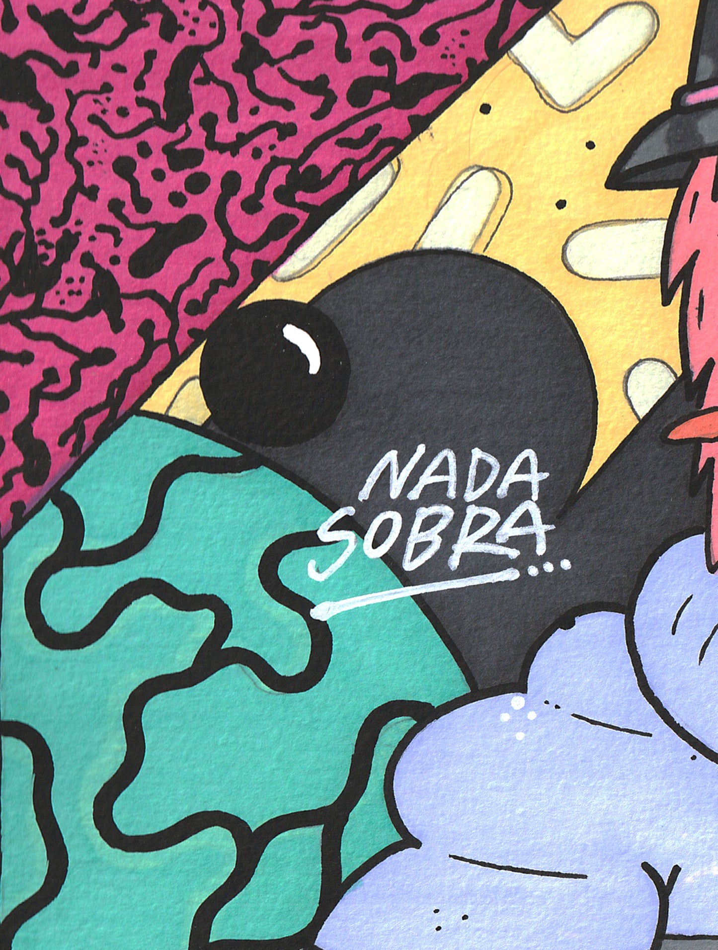 Borneo Character Drawing 3