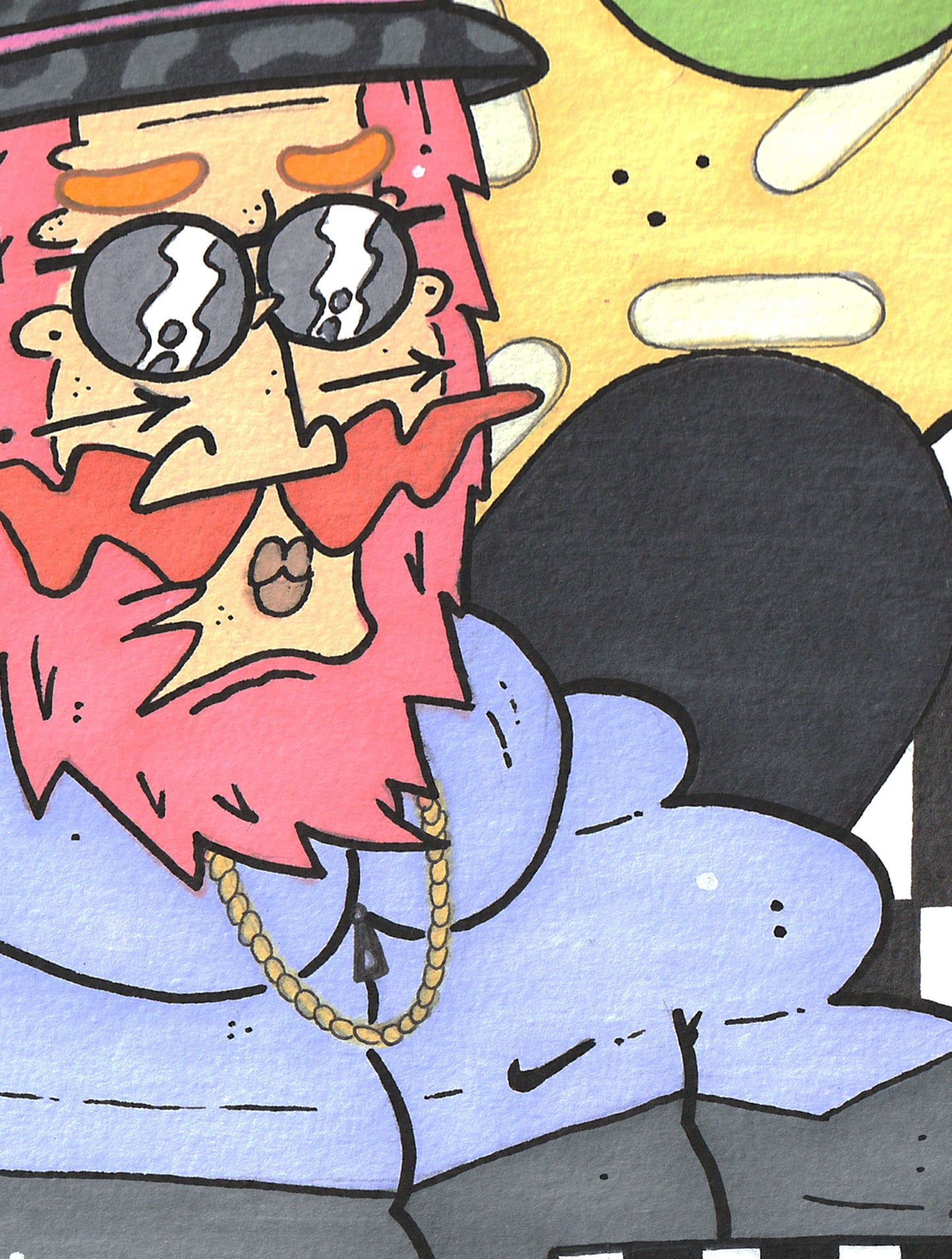 Borneo Character Drawing 3