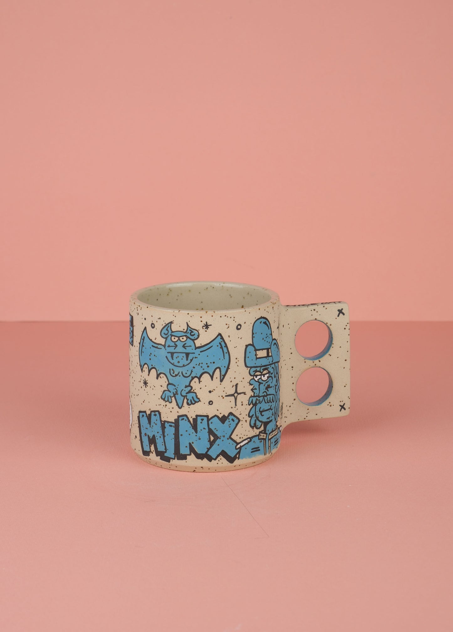 Borneo Doodle Mug Blue 1