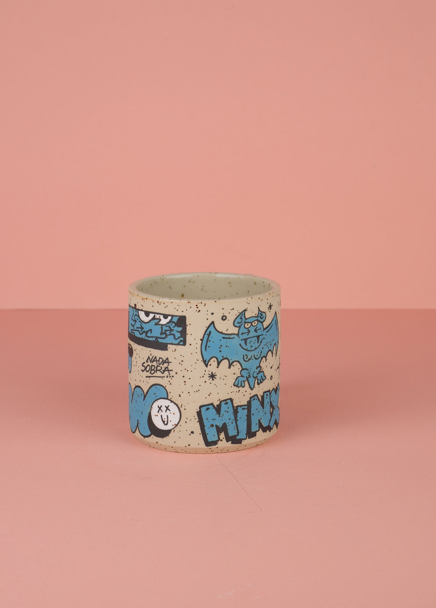 Borneo Doodle Mug Blue 1