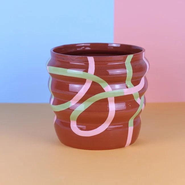 Terracota Serpentine Planter - MINX Factory