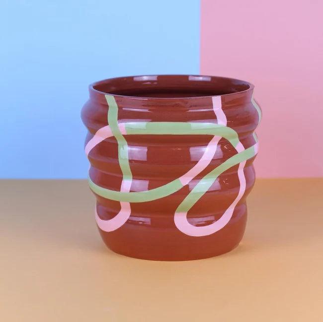 Terracota Serpentine Planter - MINX Factory