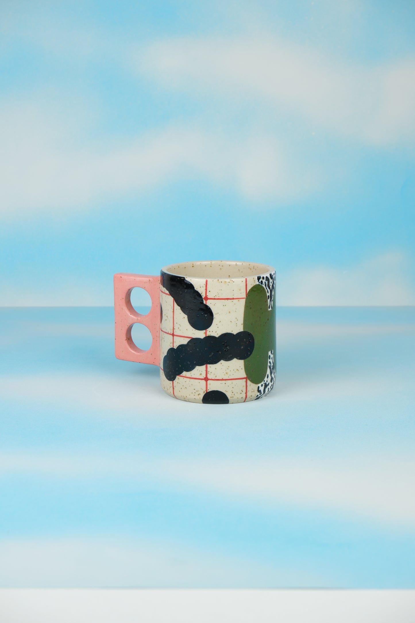 Collage Stoneware Mug