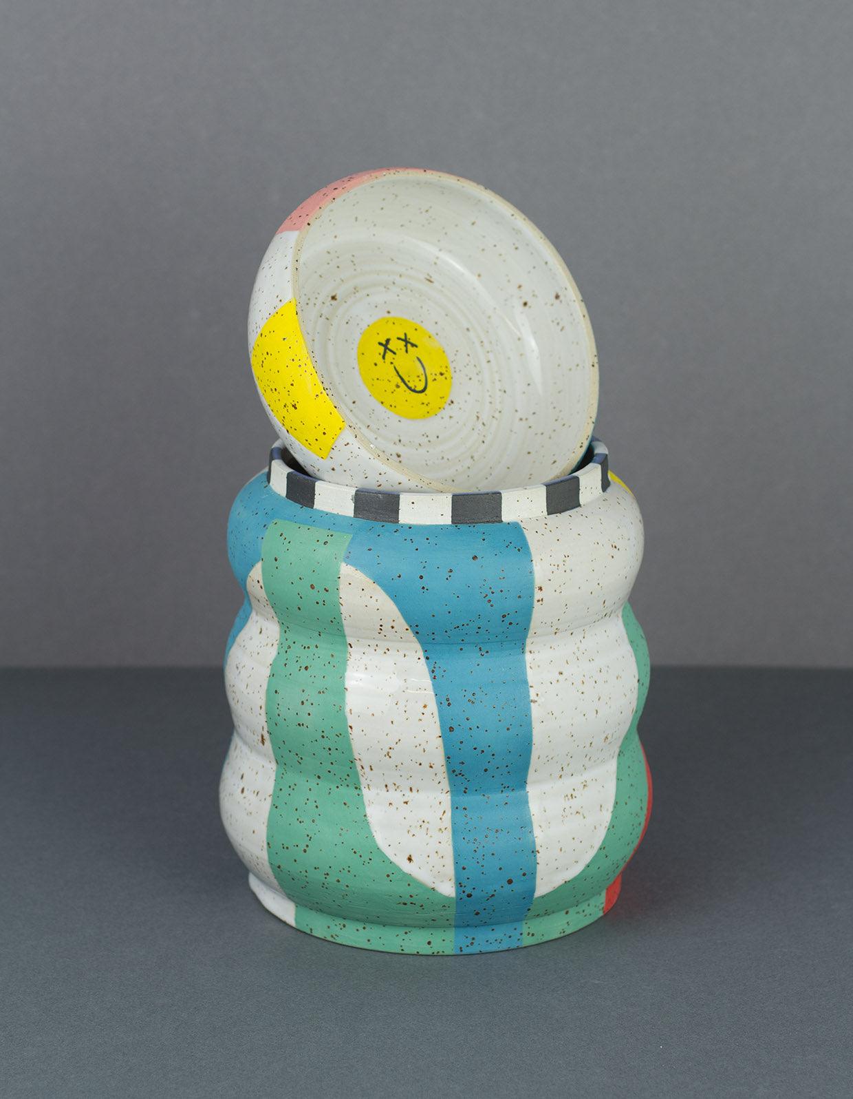 Lidded Cookie Jaar - MINX Factory