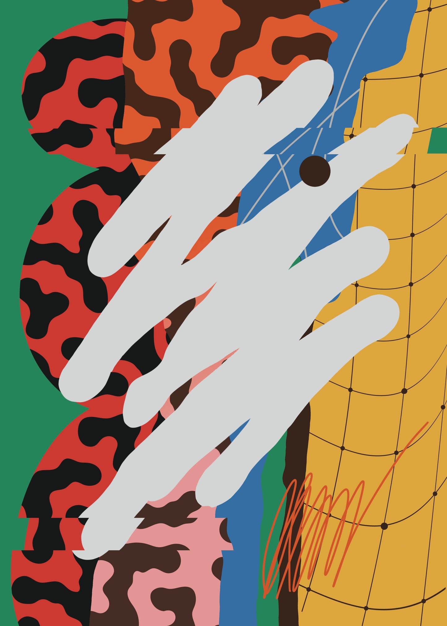 Geometric Fine Art Print by Borneo