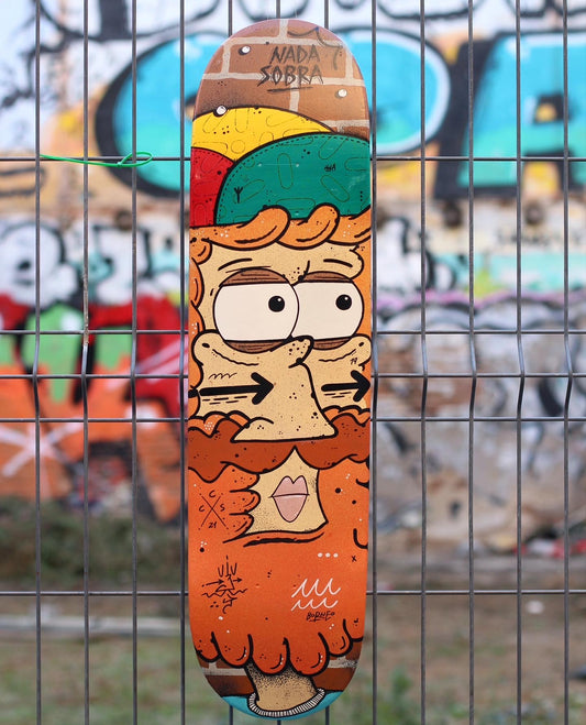 Hand Painted Decorative Skate Board by Borneo 2