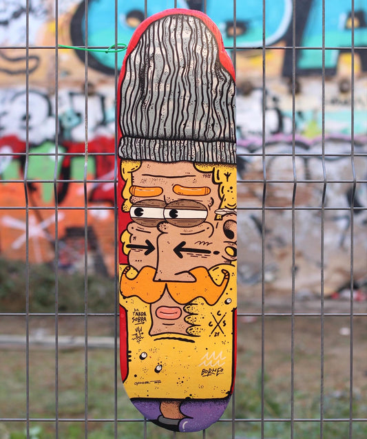 Hand Painted Decorative Skate Board by Borneo 1
