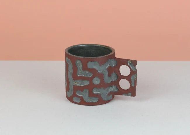 White squiggle mugs - MINX Factory