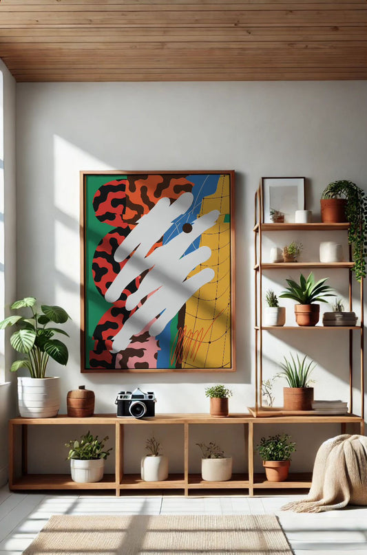 Geometric Fine Art Print by Borneo