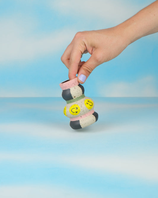 Mini Vase Nº2 of 5 - Smiley Curves