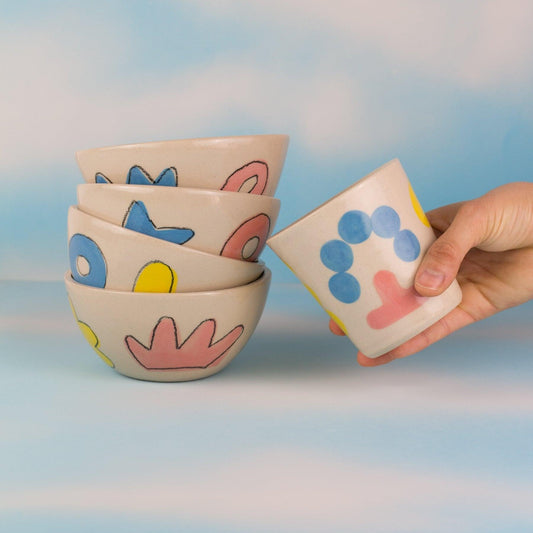 Pastel Shapes Cup - MINX Factory