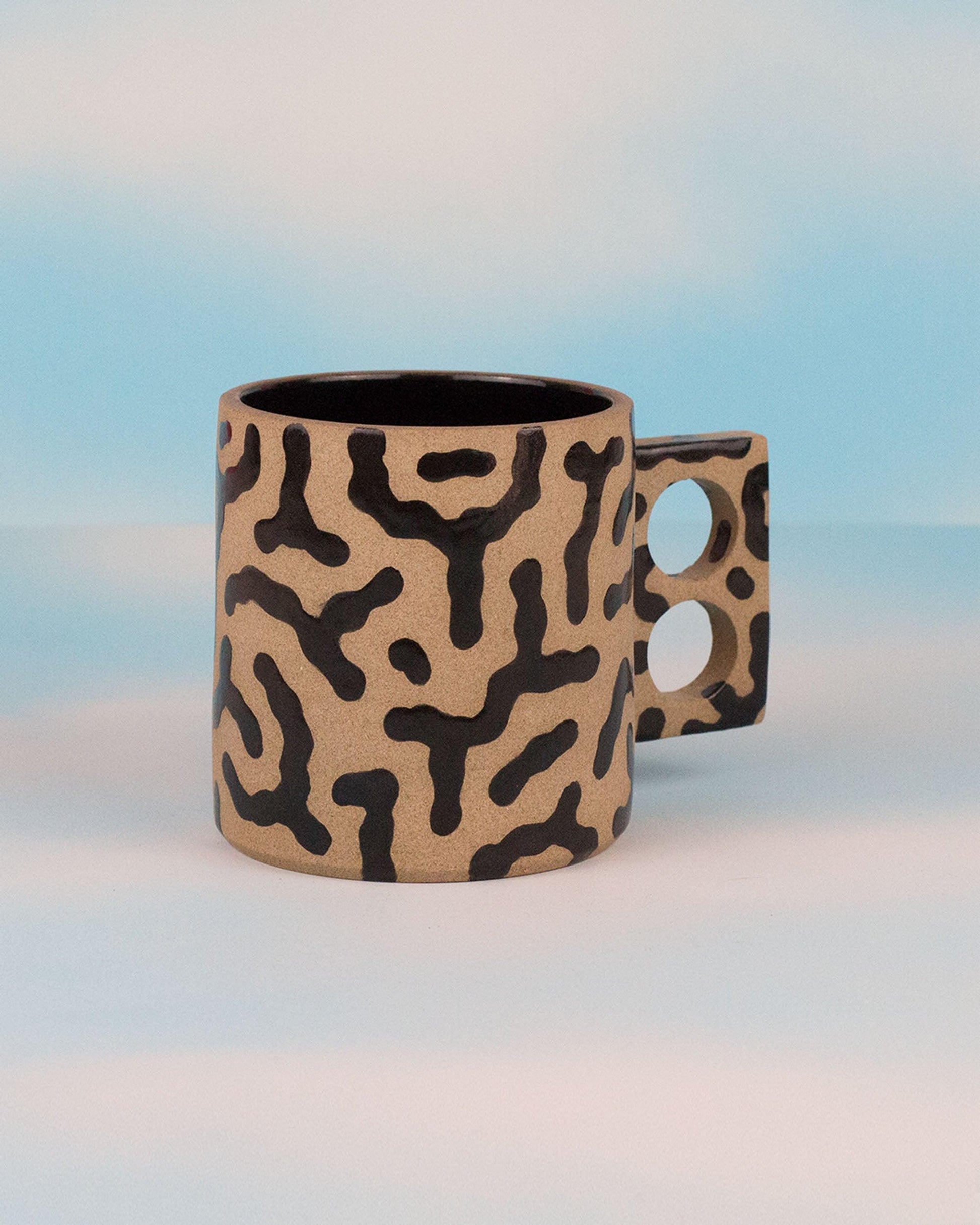 Toffee Patterned Stoneware Mug - MINX Factory