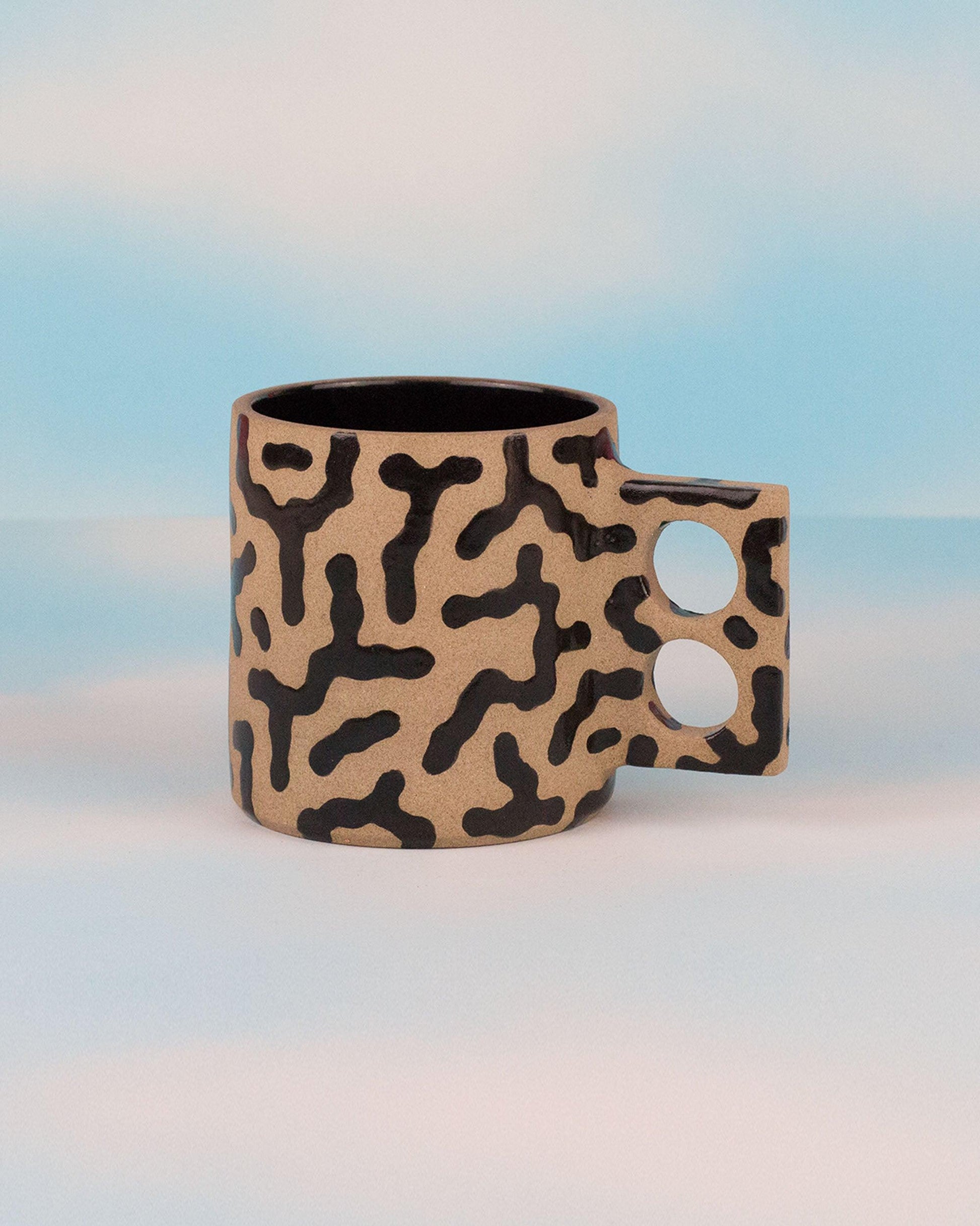 Toffee Patterned Stoneware Mug - MINX Factory