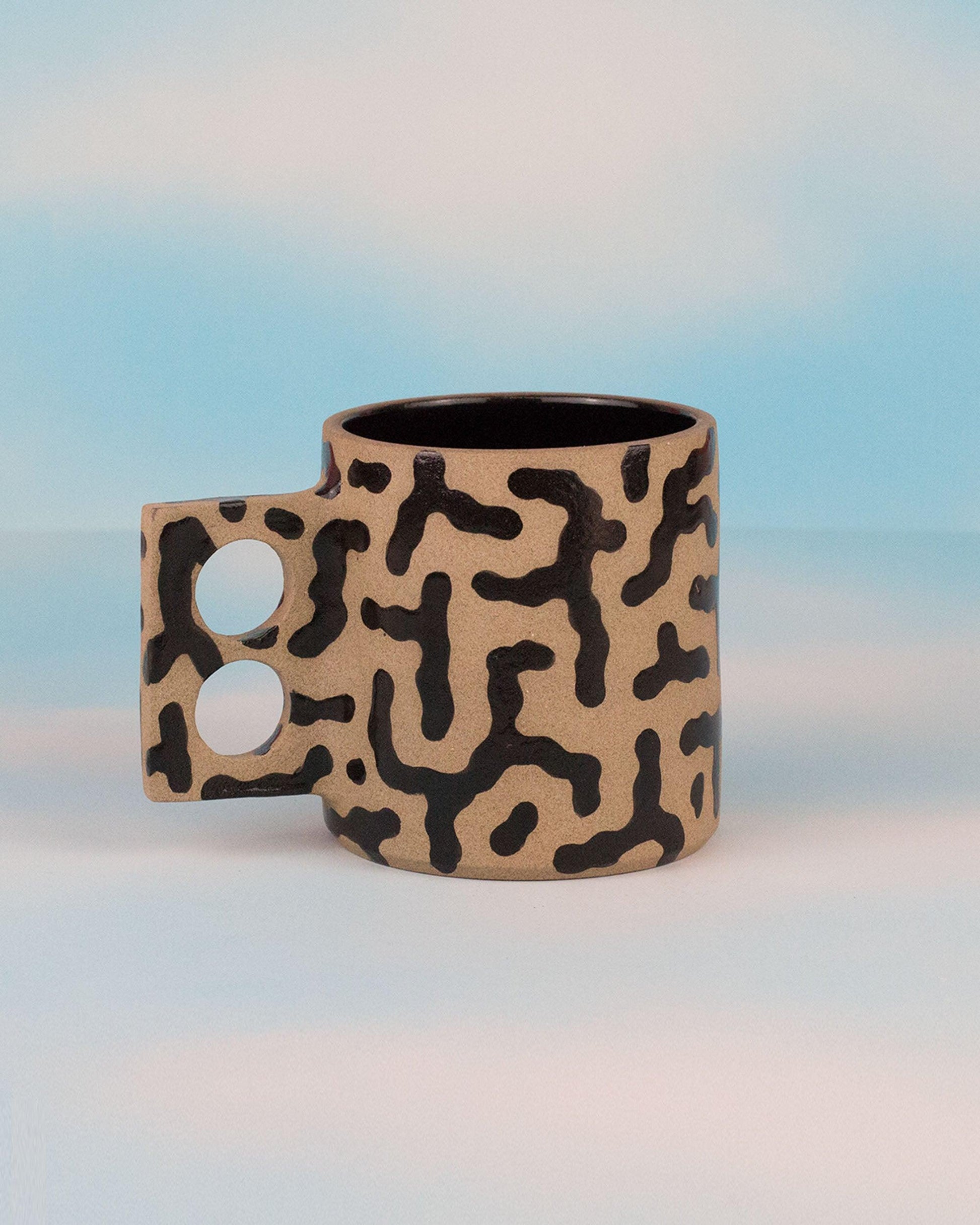 Toffee Patterned Stoneware Mug - MINX Factory