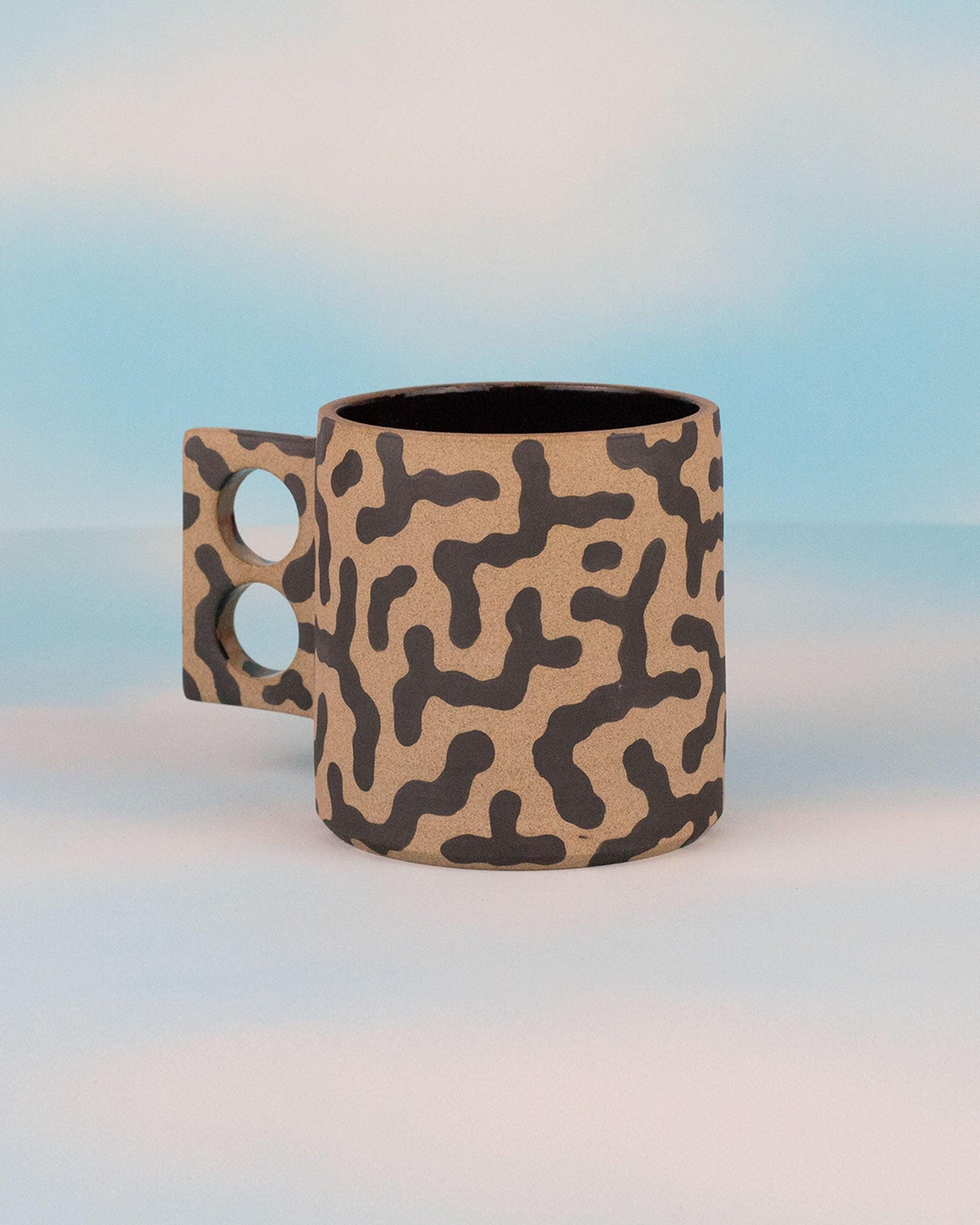 Toffee Patterned Stoneware Mug - MINX Factory