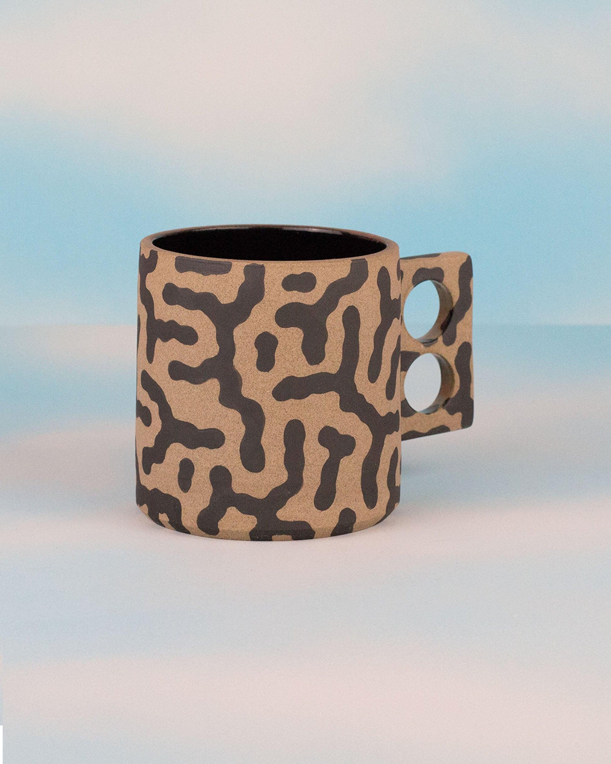 Toffee Patterned Stoneware Mug - MINX Factory