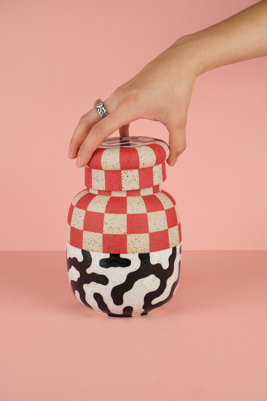 Picnic Pop - Lidded Jar