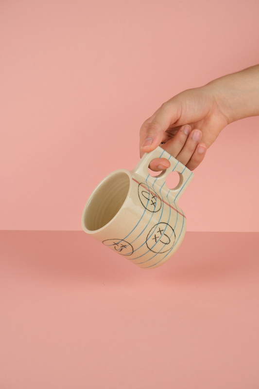 Smiley Notebook Mug