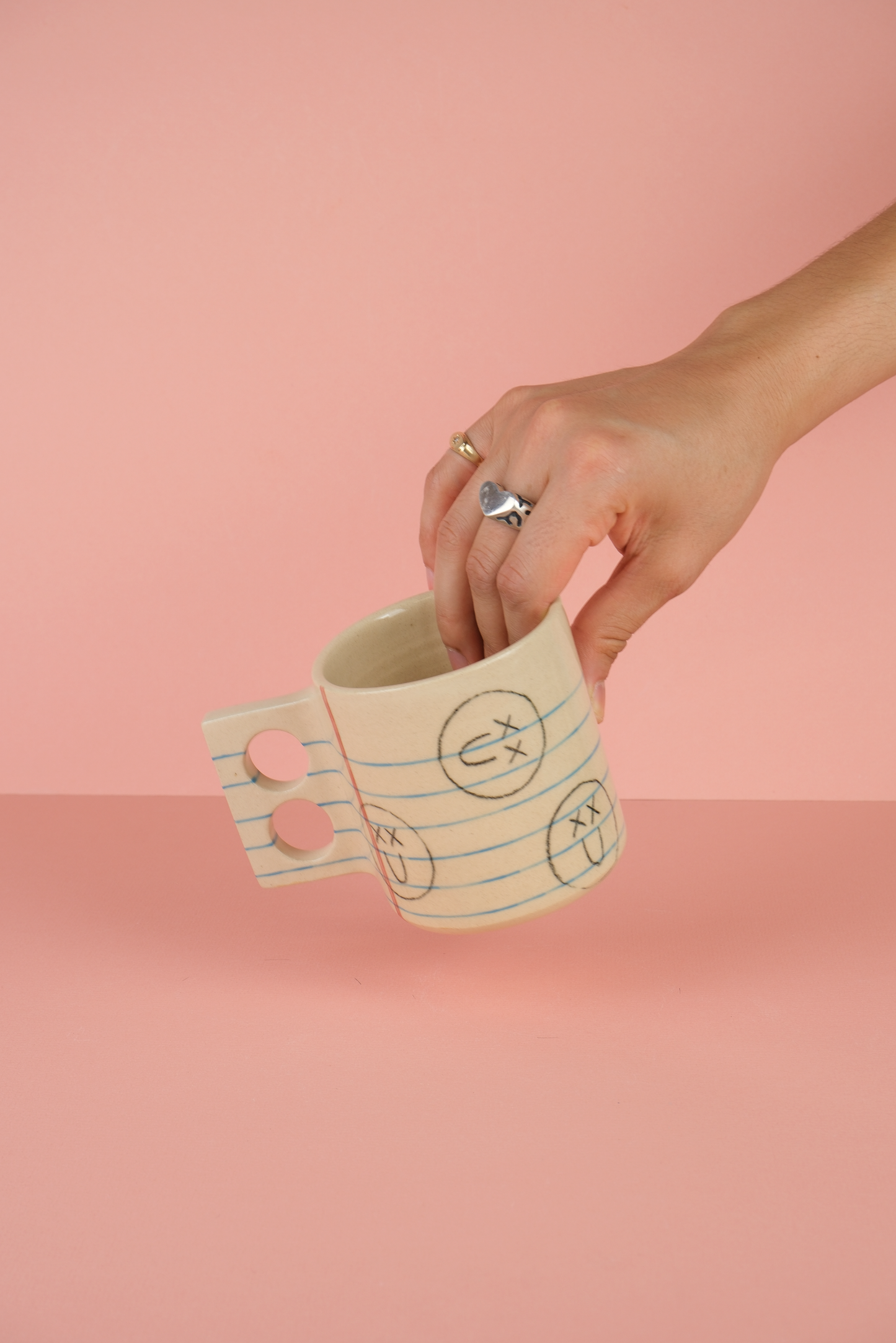 Smiley Notebook Mug