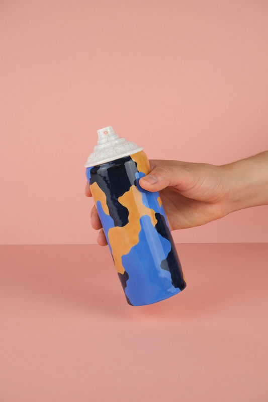 Camo Ceramic Can